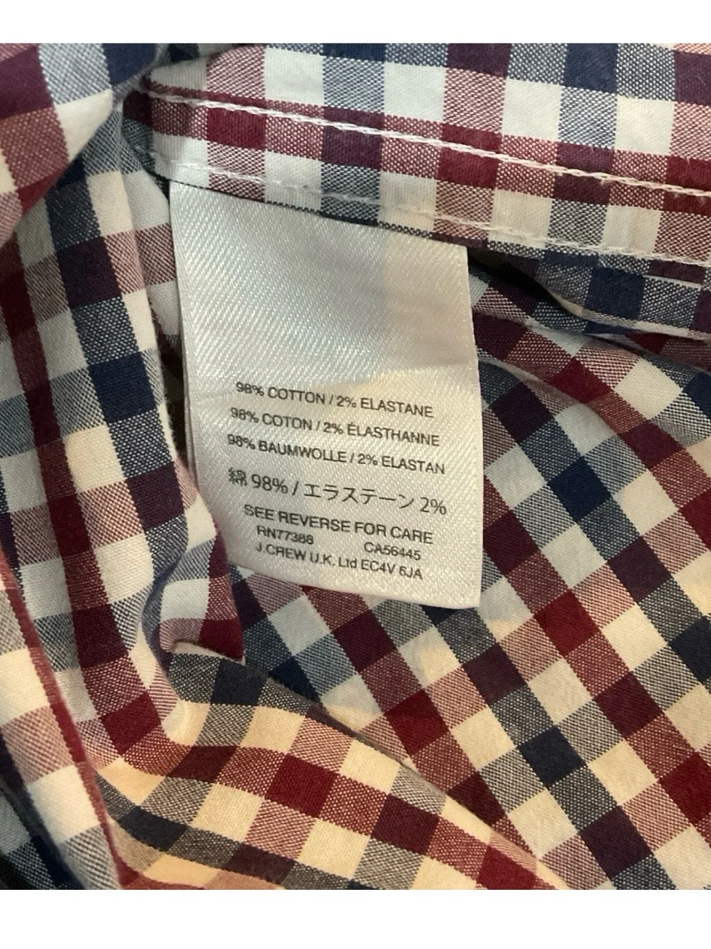 J. Crew Mercantile Flex Slim Fit Button Down Shirt Small